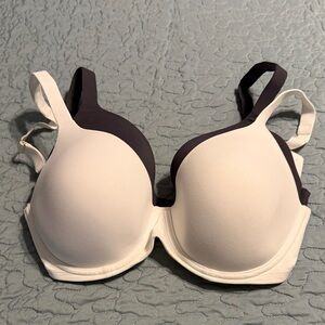 2 SOMA Push-Up Bras.  Grey and white. Both in great condition.